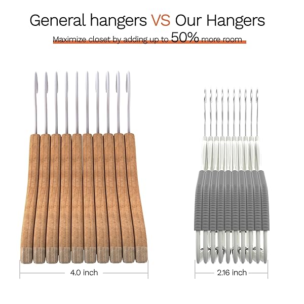 MLKJHHI 60 PACK M-STYLE PLASTIC PANTS HANGERS, THIN SPACE SAVING HANGER WITH RUBBER PADS AND 360° HOOK – NON SLIP CLOTHES HANGERS, CLOSET ORGANIZER FOR CAMISOLE, TANK TOP, DRESSES, SKIRT – GRAY