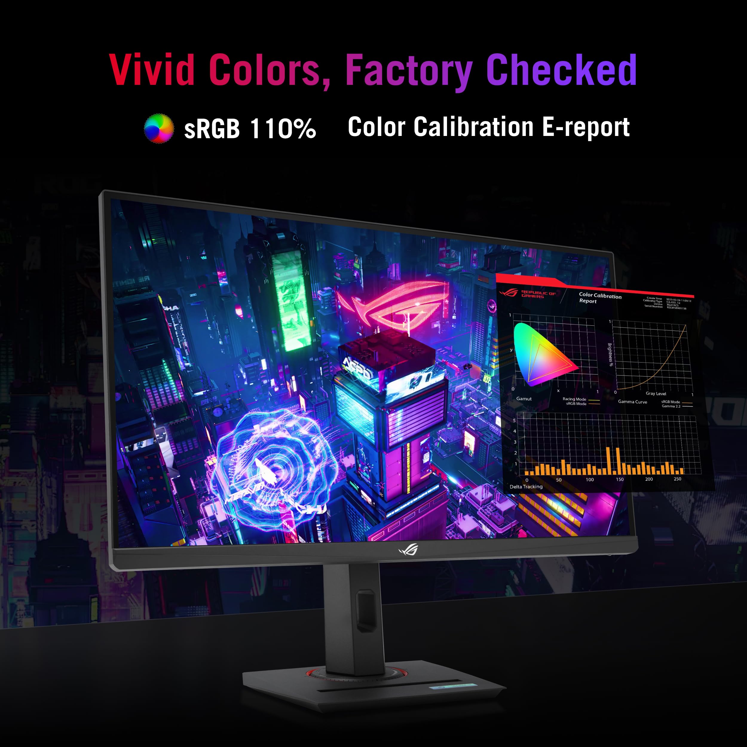 ASUS ROG Strix 25” (24.5” viewable) Esports Gaming Monitor (XG259QNS) - Full HD, 380Hz, 0.3ms, Fast IPS, Extreme Low Motion Blur Sync, FreeSync Premium, DisplayWidget, Ergonomic, 3 yr Warranty