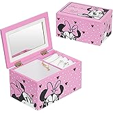 Disney Minnie Mouse Jewelry Box, Show Your Minnie Style Jewelry Organizer
