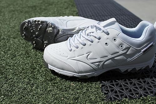 mizuno women's metal softball cleats white