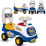 Hillington New My First Ride On and Push Buggy Car Blue view 3