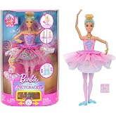 ​Barbie in the Nutcracker Clara Doll | Surprise Tutu Transformation Feature, Ombre Tutu, Heart Locket Necklace Accessory &amp; Gift Box​​​