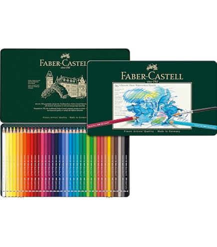 Amazon.com: Polychromos 36 Pencil Metal Tin Set : Arts, Crafts