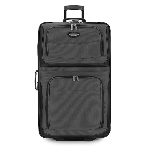 Travel Select Amsterdam Expandable Rolling Upright Luggage, Gray