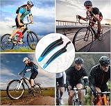 Ledeak Front and Rear Mud Guards Blue for MTB Road Bikes 20-26in view 7