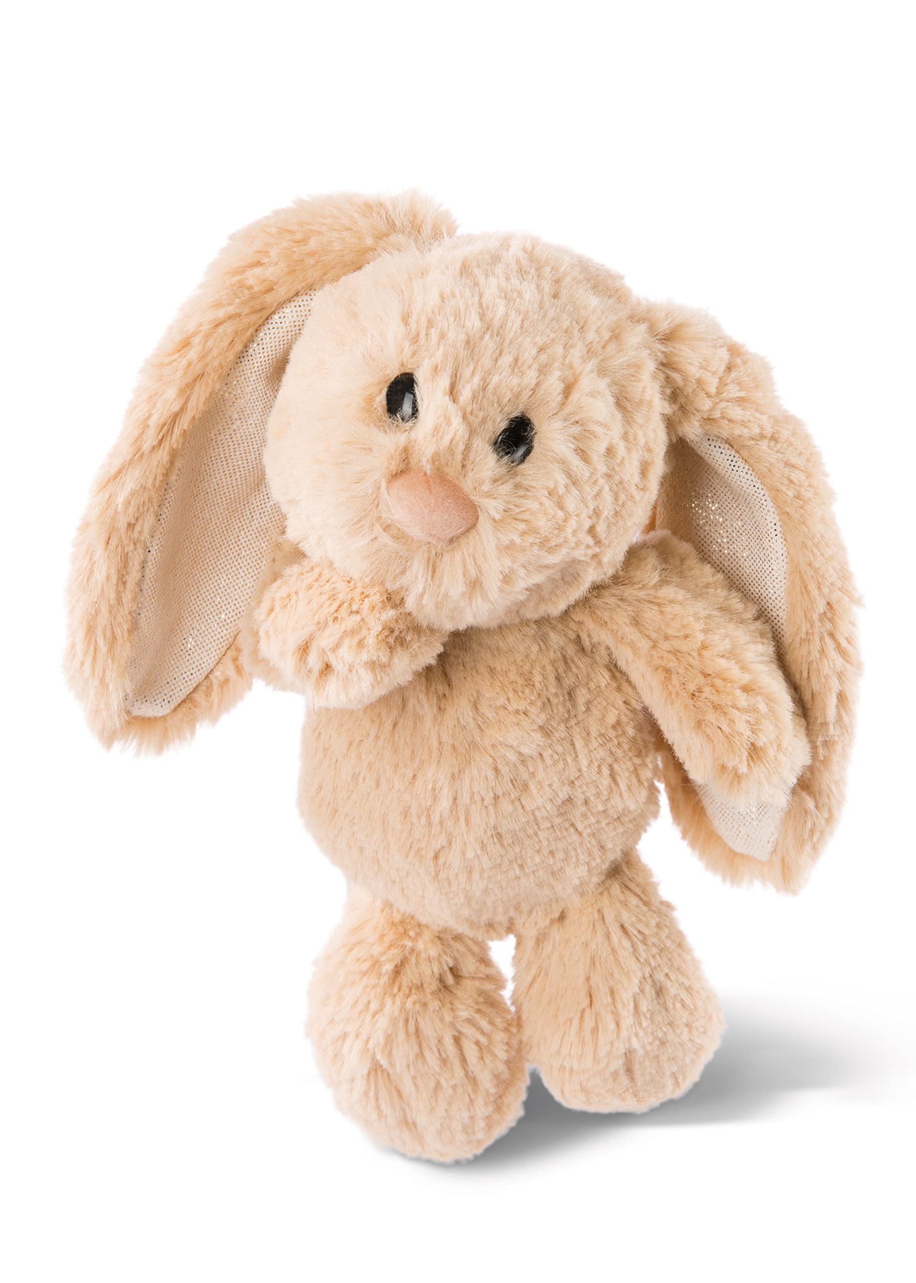 NICI Kuscheltier Hase Hellbraun 20 cm – Stofftier aus weichem Plüsch, niedliches Plüschtier zum Kuscheln und Spielen, für Kinder & Erwachsene, 48664, tolle Geschenkidee, braun