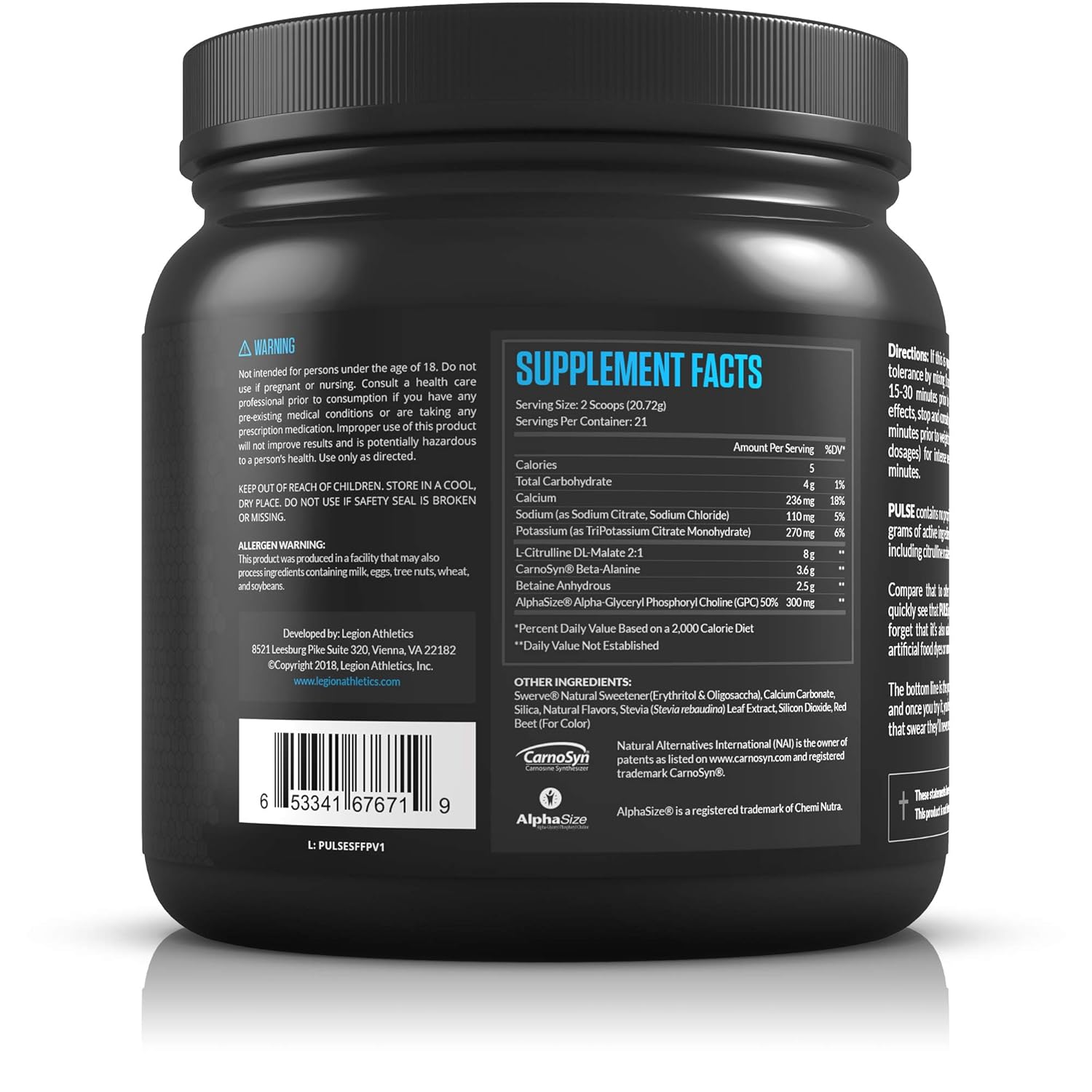 All Natural Caffeine Free Pre Workout WorkoutWalls