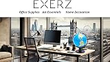 EXERZ World Globe 25cm Educational Political Map Swivel Desk Globe view 8
