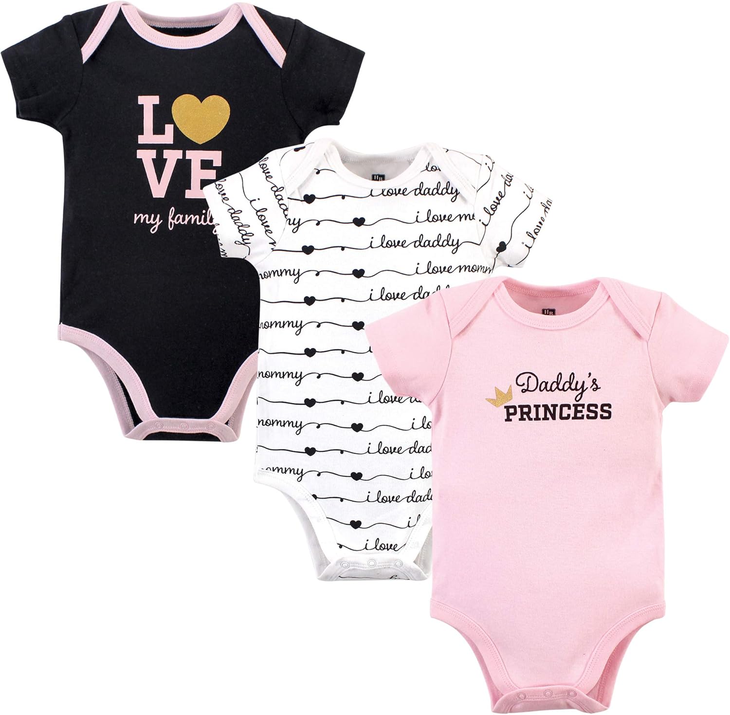 Hudson Baby Unisex Cotton Bodysuits: Clothing