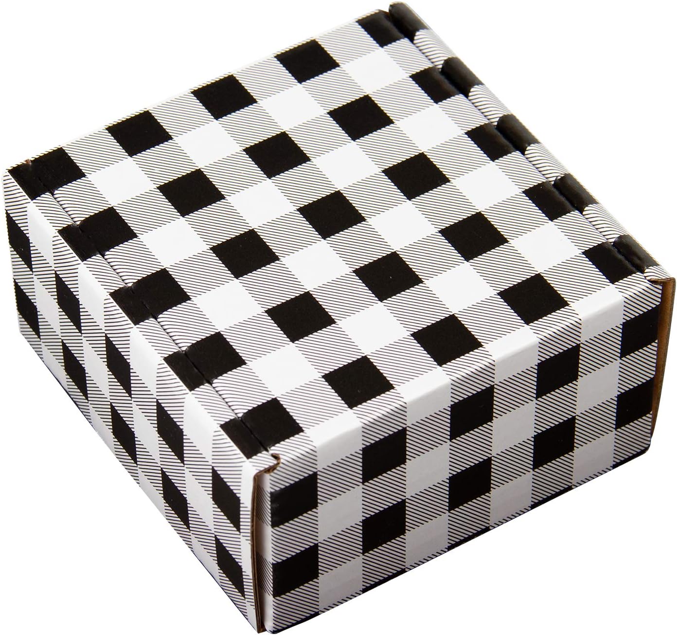 RUSPEPA Recyclable Corrugated Box Mailers - Cardboard Box Perfect for Shipping Small - 4" x 4" x 2" - 50 Pack - Oyster White : Office Products