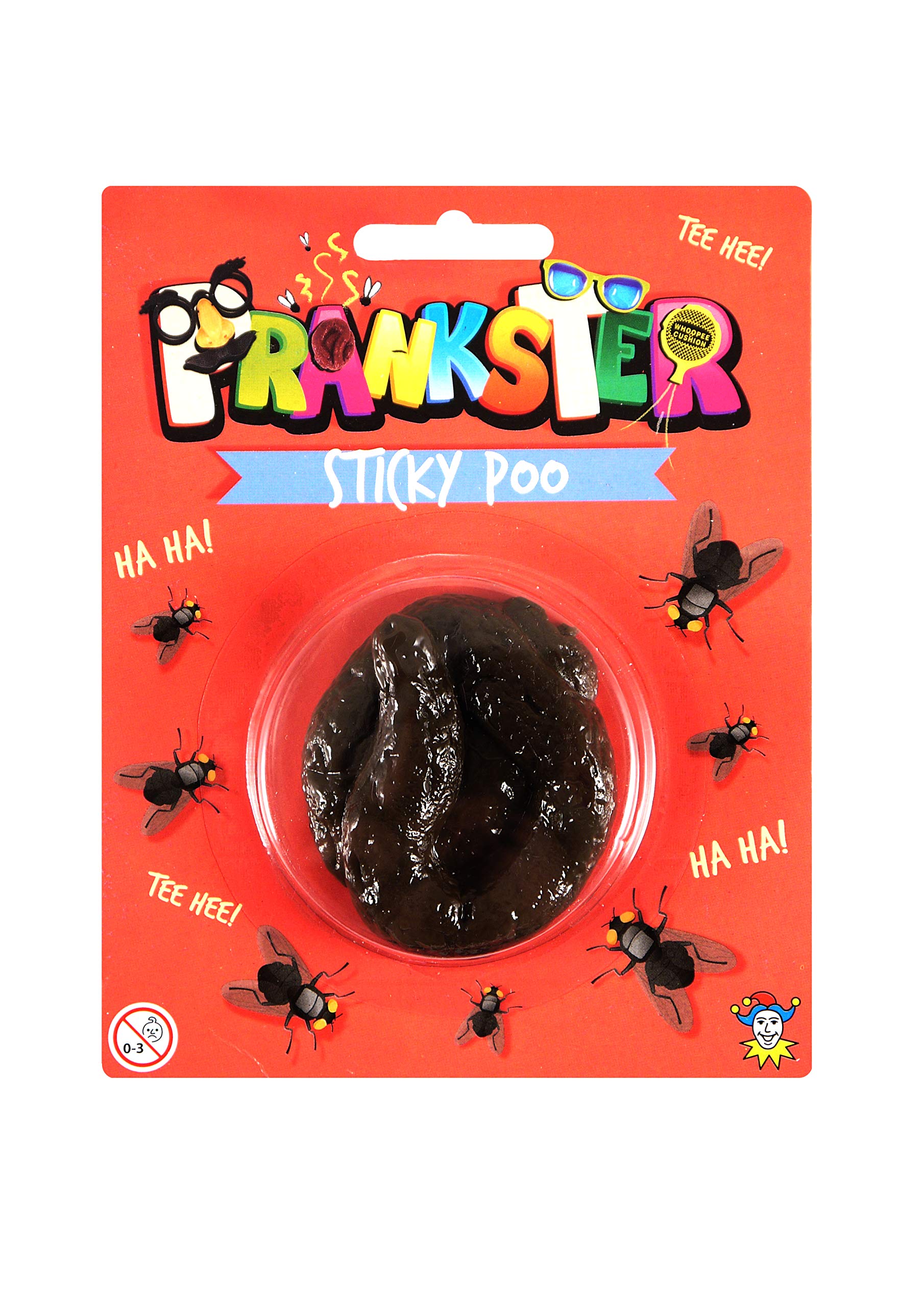 Henbrandt 2 X Soft & Sticky Rubber Realistic Fake Dog Poo Waste Turd Prank Poop Joke Fun Novelty