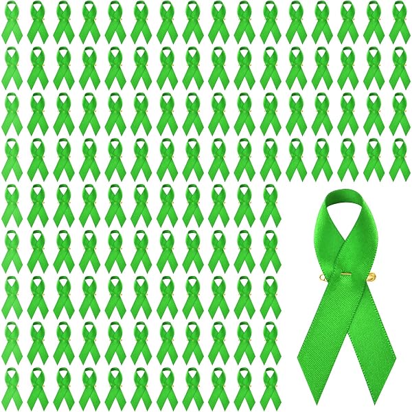 100 épingles à Ruban Jaune De Sensibilisation - Broches Caritatives, Soutien Cancer Infantile, événements