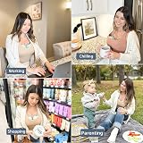 MOMMED Double Breast Pumps Hands Free 3 Modes 12 Levels 24 mm Flanges view 8