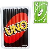 Uno&trade; Pool Float &ndash; Giant Inflatable Reverse Card, Floatie for Pool, Beach &amp; Lake, Durable Vinyl Raft, 6 Feet Tall, Perfect for Lounging &amp; Summer Fun