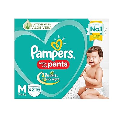 amazon pampers medium size
