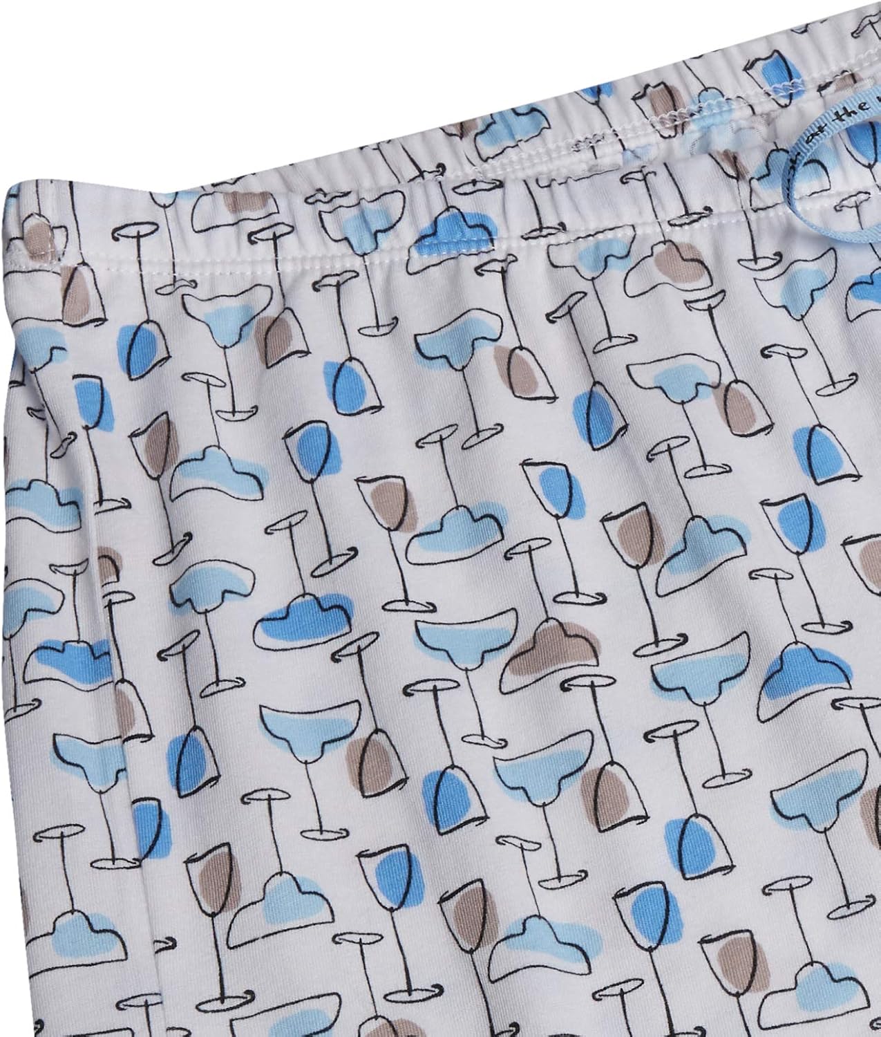 HUE Women's Printed Knit Capri Pajama Sleep Pant at  Women’s Clothing store