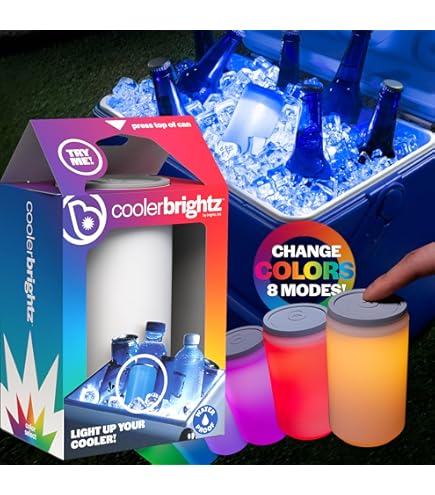 Oyster Cooler Hexnub Cooler Box Light Waterproof LED Flashlight