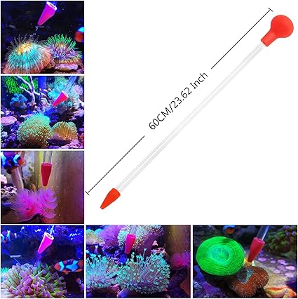 Amazon Com Aquarium Choice Coral Food Feeder Long Syringe Tube