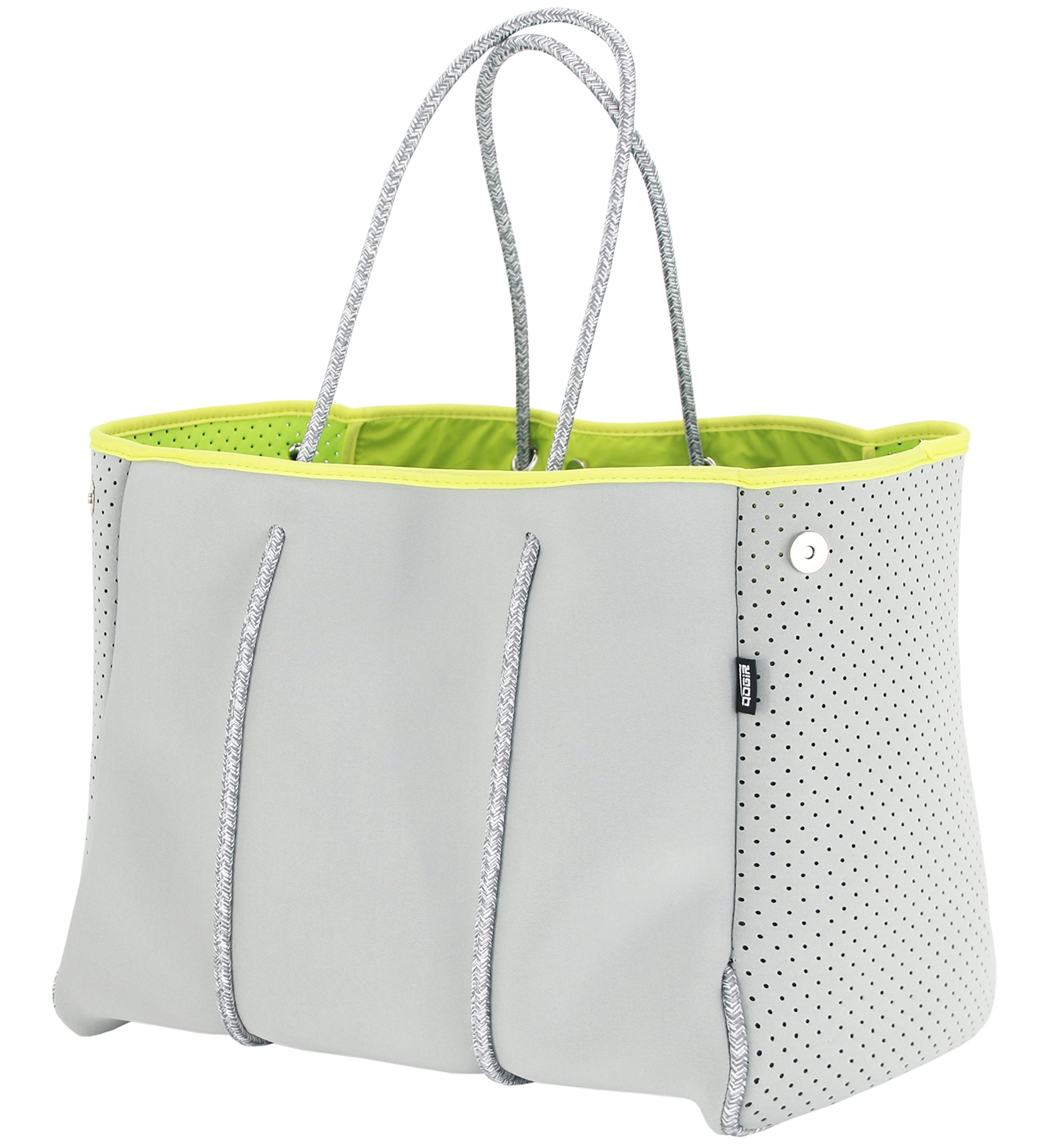 large beach bag with zip