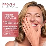 PODERM Nail Care Polish with Tea Tree Mango 8ML Podiatrist Made view 2