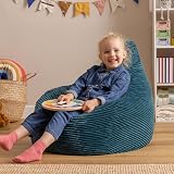 icon Dalton Kids Bean Bag Teal Green with Filling Included view 2