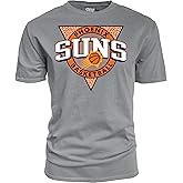 Blue 84 NBA Unisex-Adult NBA Officially Licensed T-Shirt Ringspun Triblock Gray