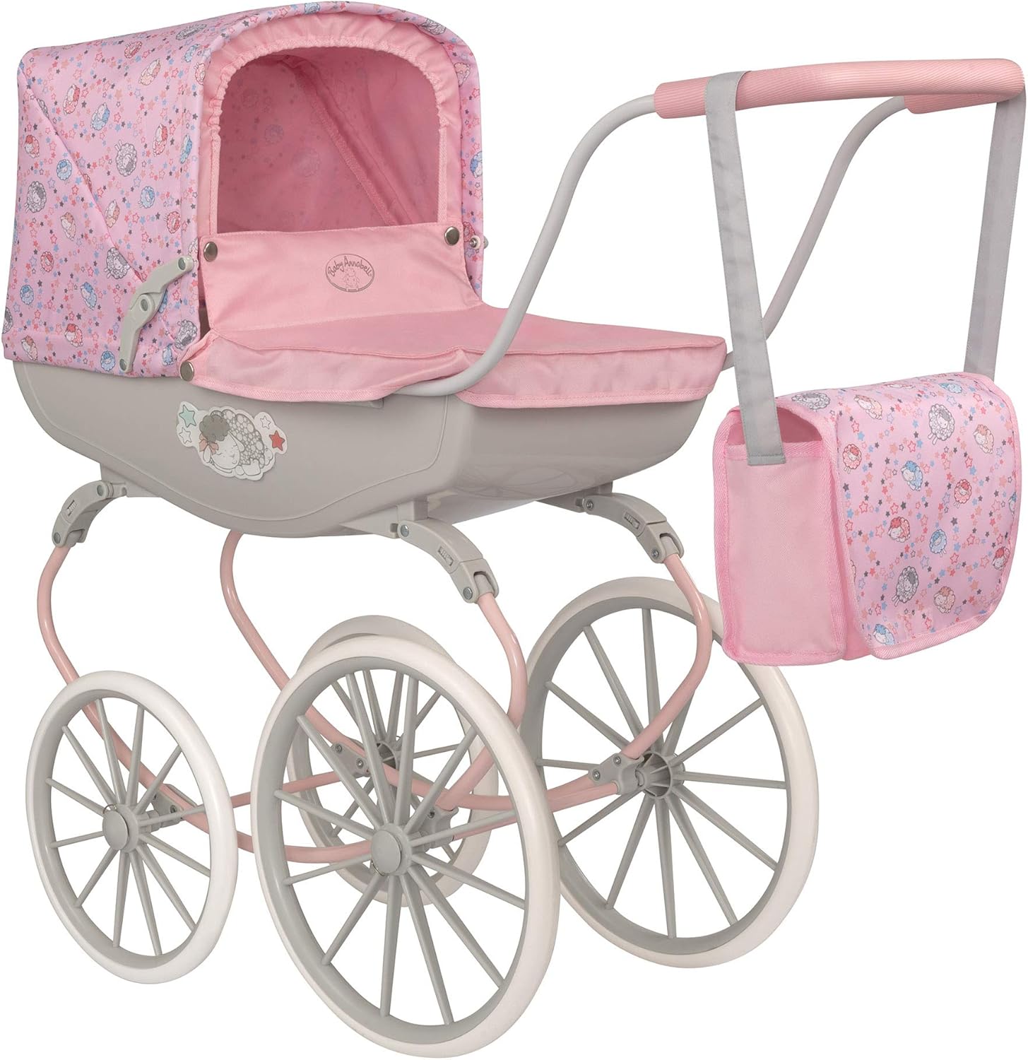 HTI Toys Baby Annabell Carriage Pram Childrens Baby Doll Pushchair