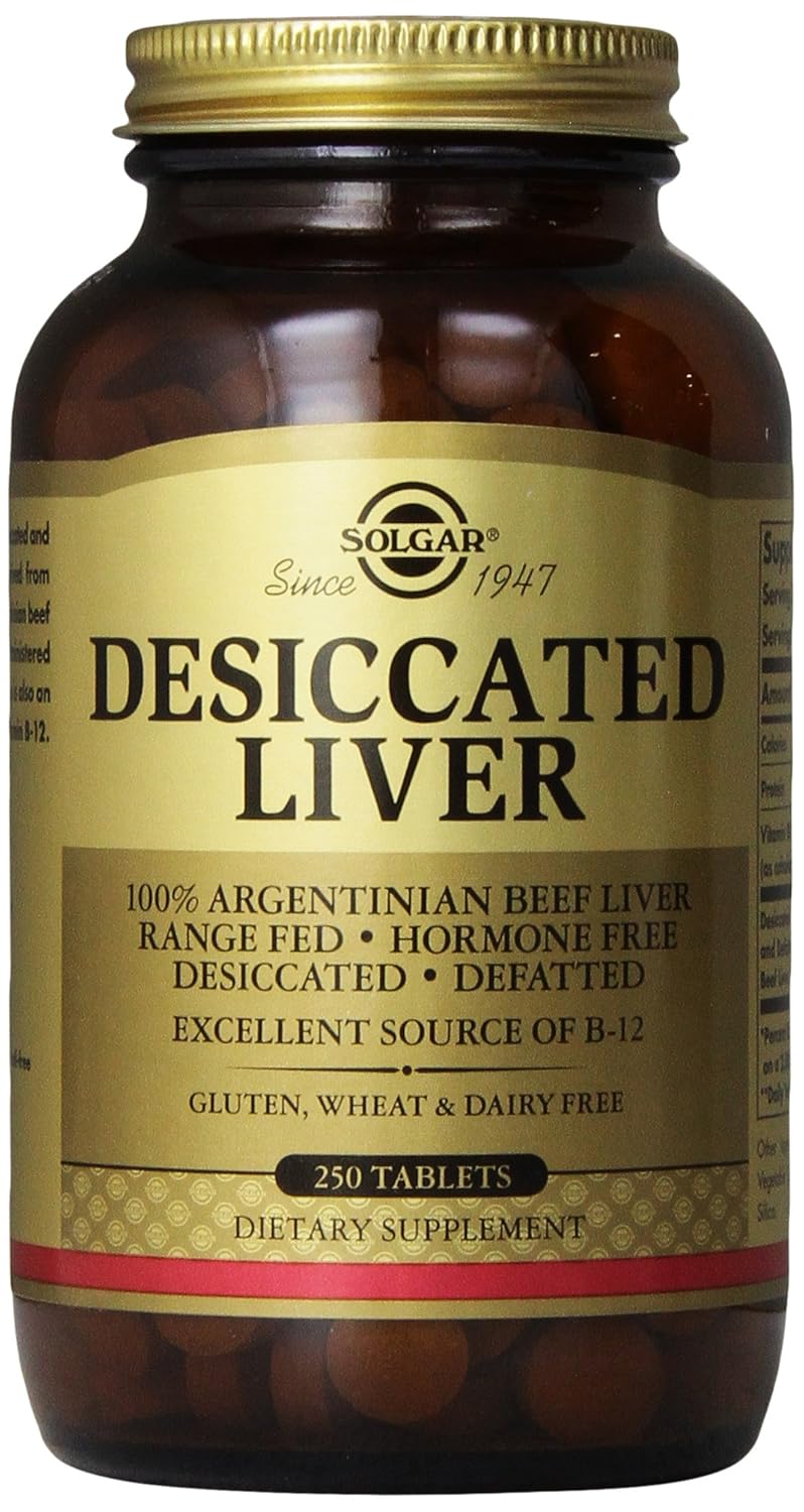 Solgar Desiccated Liver Tablets, 250 Count 33984016613 eBay