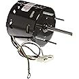 Fasco D1100 3.3" Frame Shaded Pole Loren Cook OEM Replacement Motor with Sleeve Bearing, 1/50HP, 1550/900rpm, 115V, 60 Hz, 1.2/0.7amps