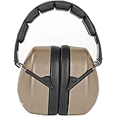 WALKER'S EXT Range Shooting Folding Muff - Compact 30dB NRR Noise-Blocking Hunting Gun Range Shooting Hearing Protection