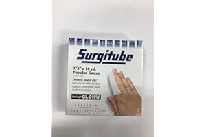 YIDERBO Pregnancy Test Accessories - 7/8" x 10 Yards Tubular Dressing Gauze, White