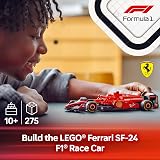LEGO Speed Champions Ferrari SF-24 F1 Race Car 77242 with Minifigure view 2