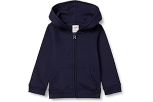 �鶹�� Essentials Girls Fleece Zip-Up Hoodie Sweatshirt