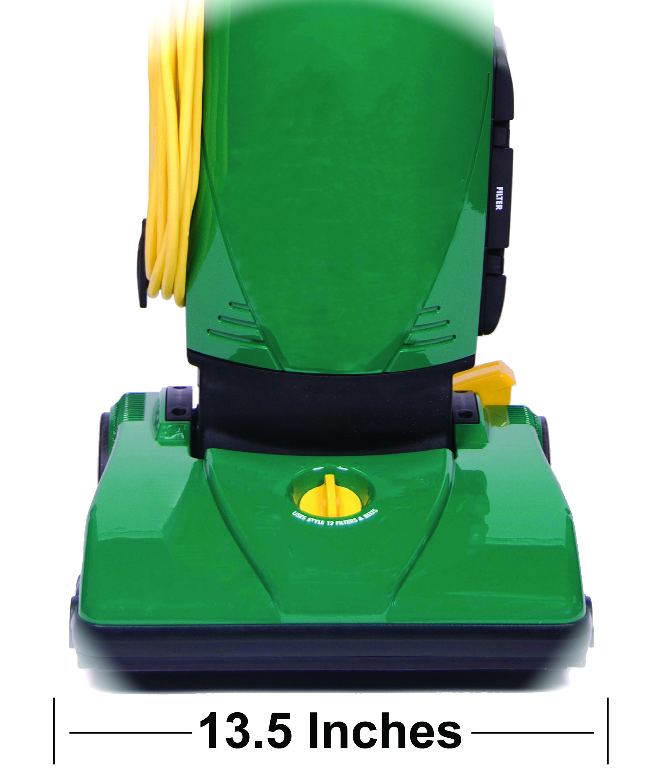 BISSELL BigGreen Commercial PowerForce Bagged Lightweight, Upright, Industrial, Vacuum Cleaner, BGU1451T