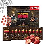 Final Boss Sour Candy, Sour Strawberries, 10