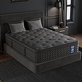 Huwesal Queen Mattress,10 Inch Hybrid Queen Mattresses with Memory Foam & Pocket Spring,Superior Hybrid Mattress with Gel Memory Foam or Back & Lumbar Support,100 Night Trial, Fiberglass Free.