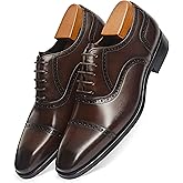Alipasinm Men's Dress Shoes Oxford Formal Modern Leather Shoes for Men