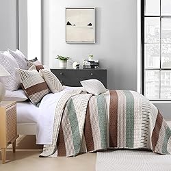 PANGUSHAN 100% Cotton Quilt Set Queen