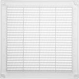 Vent Systems 300x300 mm White Soffit Vent Cover Flat Square Grille view 6