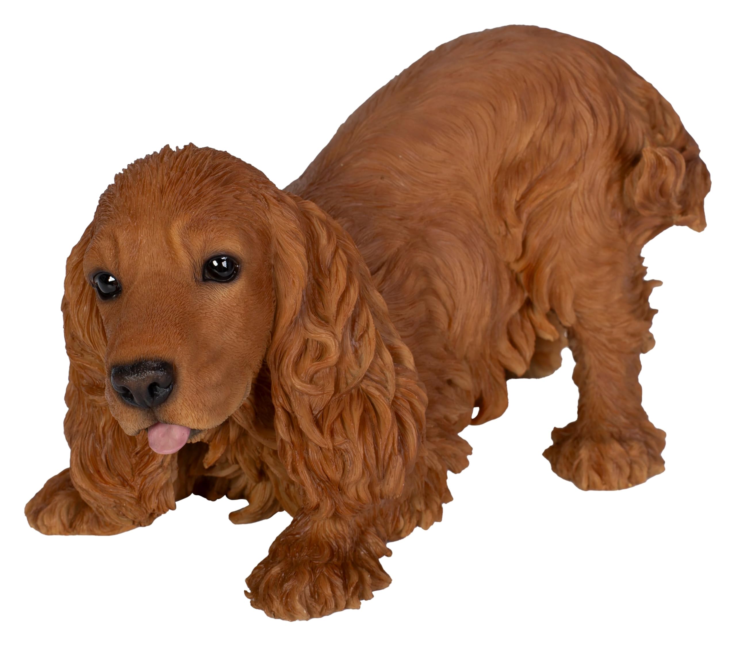 Vivid Arts - Active Pups Golden Cocker Spaniel Ornament - AP-COSP-D