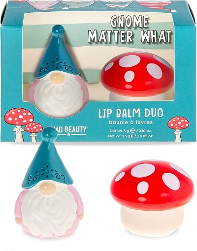 MAD Beauty Gnome Matter What Lip Balm Duo Moisturizing Lips