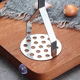 Berglander Stainless Steel Potato Masher Heavy Duty Ricer, Food Masher view 5