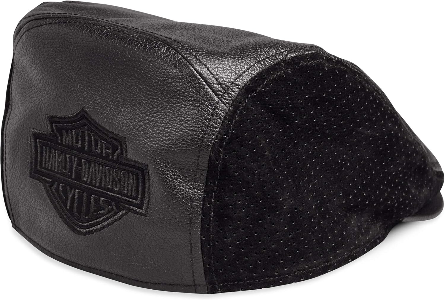 ivy leather cap