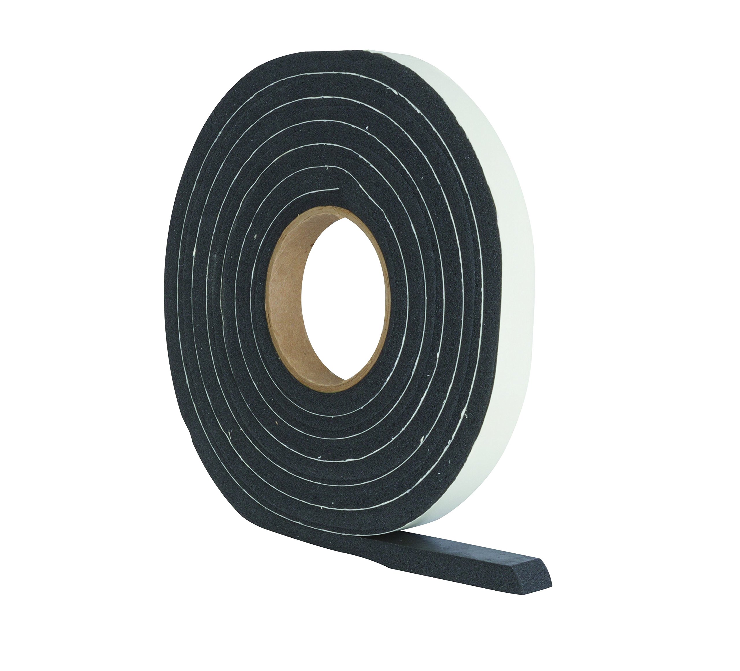 StormGuard 05SR6843053BL 3.05m Rubber Foam Jumbo Draught Excluder Weather Strip Seal Black