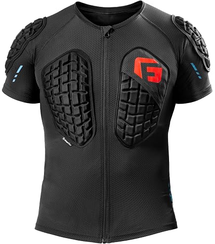 Amazon.com: TUOY Padded Compression Shirt Padded Football Shirt