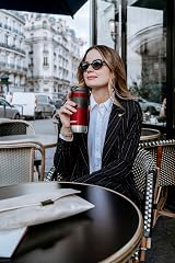Contigo Byron Travel Mug Stainless Steel 470 ml Leakproof One Hand view 8