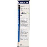 Staedtler Mars Lumograph Pencil 2h - Box of 12