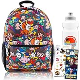 Harry Potter Backpack Set for Girls - 16" Bundle with Water Bottle, Stickers, and More | Kids Backpack