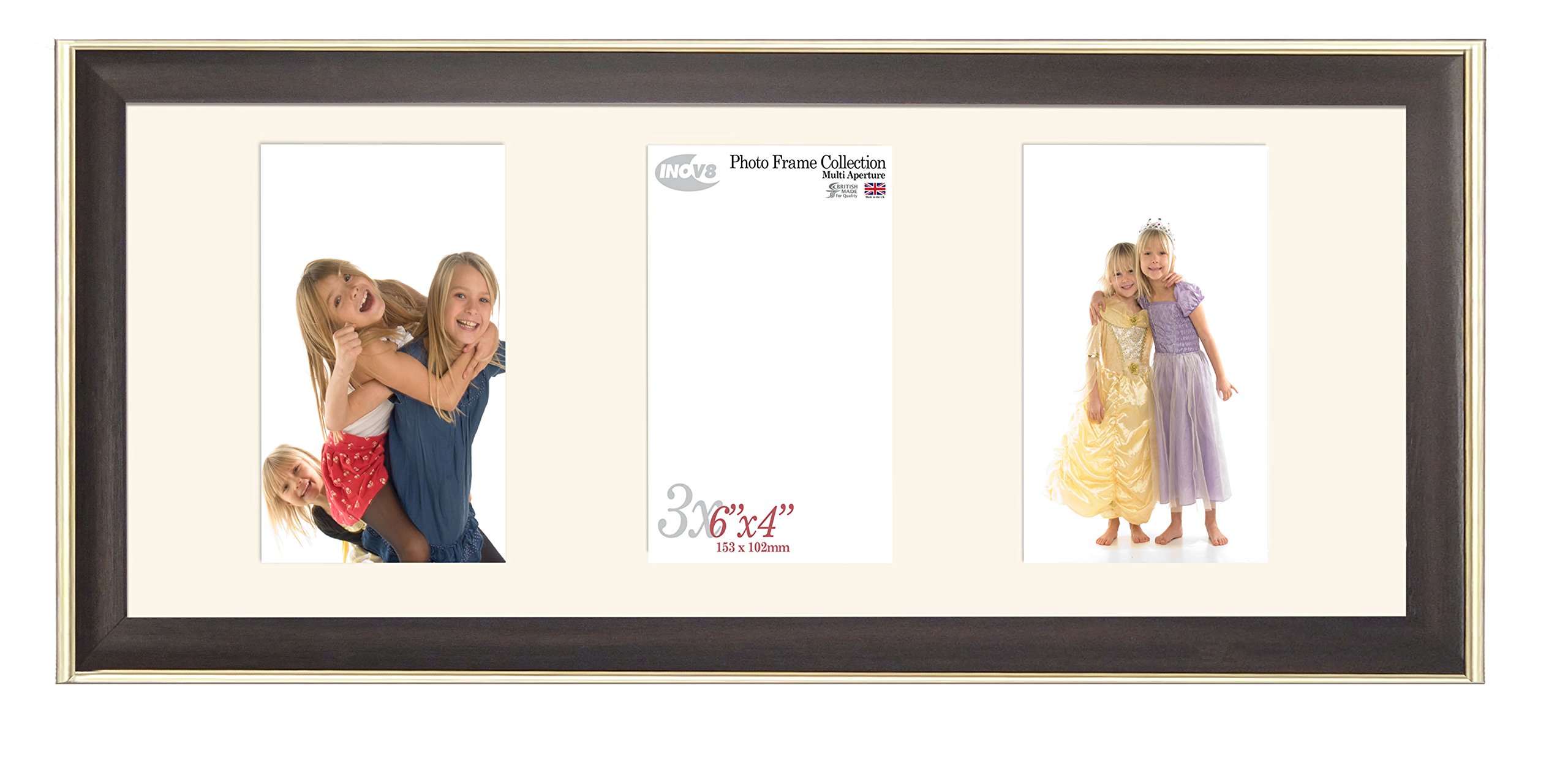 Inov8 Photo Frame, Isla Brown, 6 x 4-Inch, Single