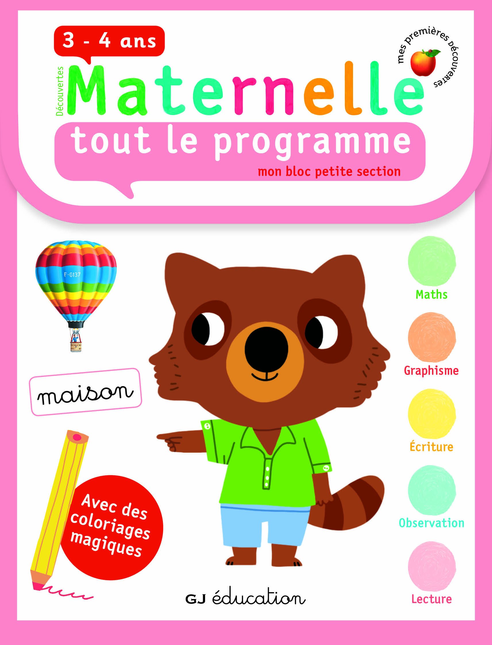 Amazon Fr Tout Le Programme Mon Bloc Petite Section Chauvet Huguette Rousseau Fabienne Billet Marion Livres